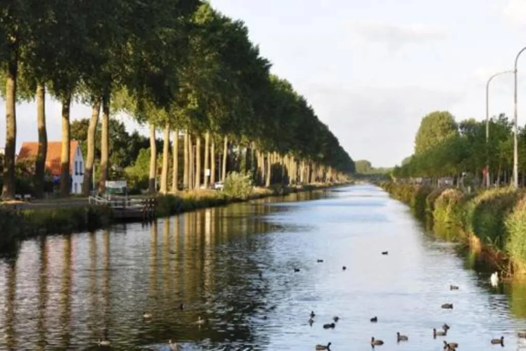 Apartmán Duplex Appertement Met Zicht Damse Vaart @ Brugge Belgie